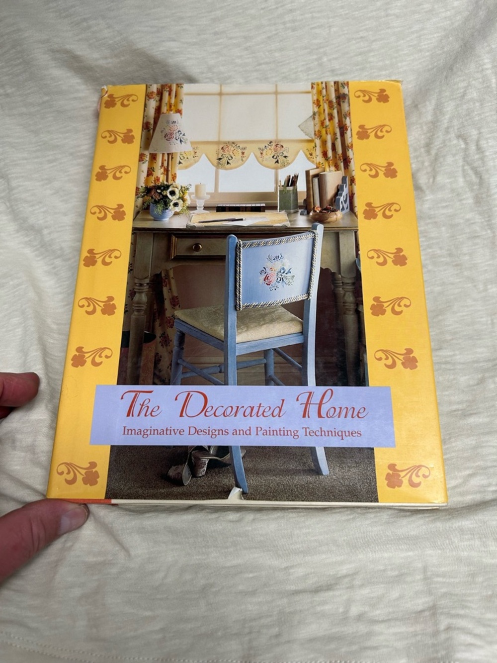 The Decorated Home – Yellow Cover Decorative Coffee Table Book